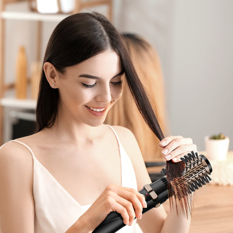 Hot Air Styling Brush With 3 Interchange Heads
