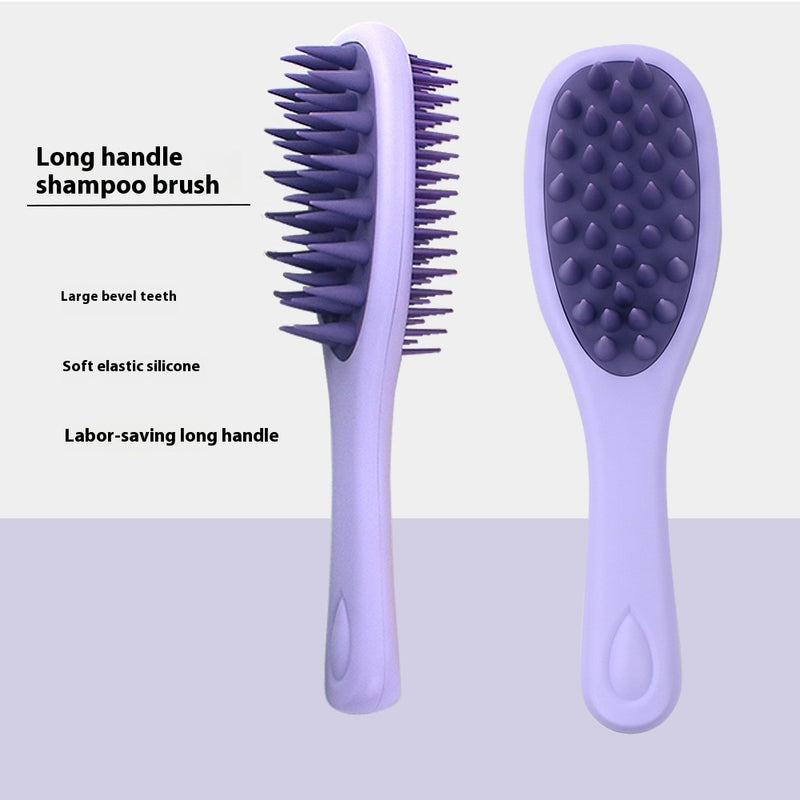 Long Handle Two Surface Density Teeth Scalp Massage Comb