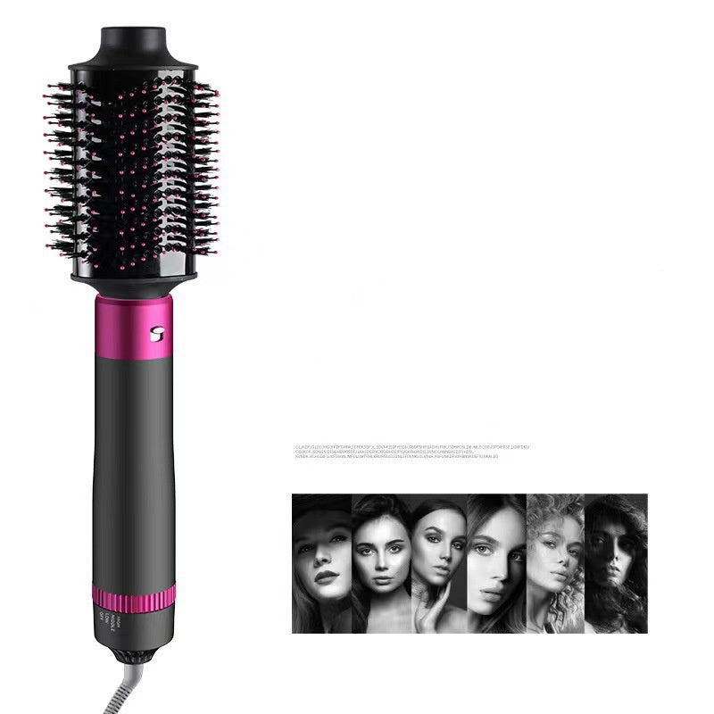 Professional Hair Dryer  And Straightening Brush Electric Hair Styling Tool